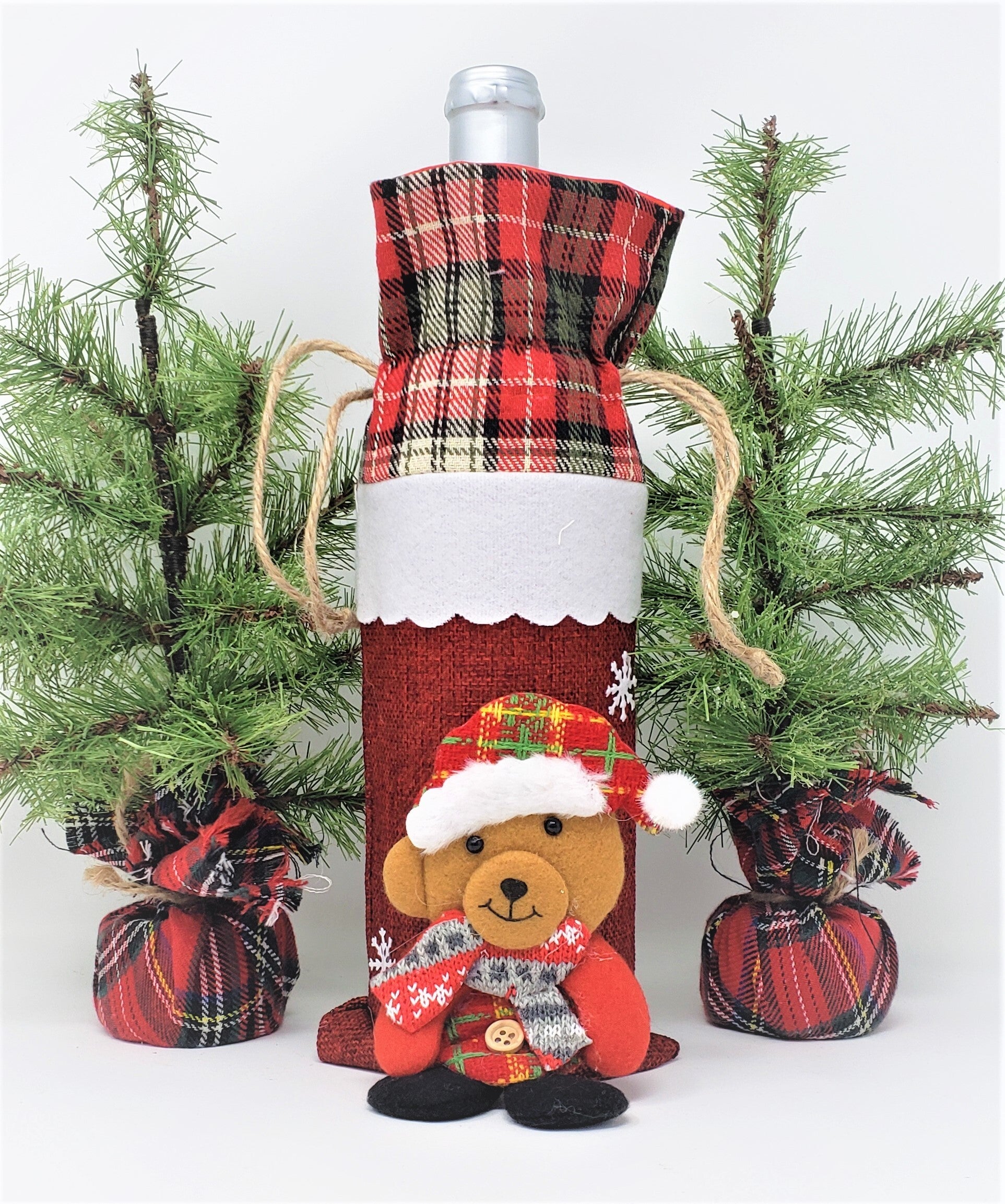 Comfy bear online christmas bags